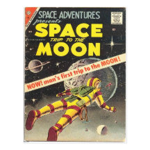 Science Fiction Comic  1 Postcard