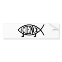 Science Fish Bumper Sticker