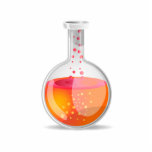 Science Flask Acrylic Cut Out