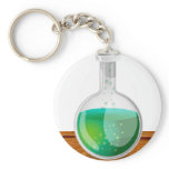 Science Flask Key Chain