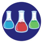Science Flasks stickers
