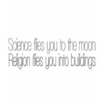 science flies you to the moon t-shirts