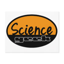 Science Geek Postcard