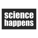 Science Happens stickers