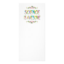 Science is Awesome Full Color Rack Card