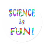 Science is Fun Stickers