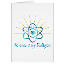 Science is My Religion Card