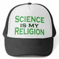 Science is my Religion Hats