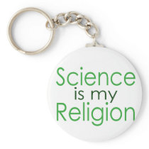 Science is my Religion Key Chain