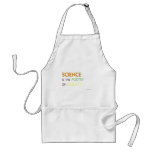 Science is the Poetry of Reality aprons