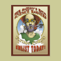Science Rangers Recruitment postcards