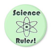 Science Rules Fridge Magnets