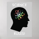 SCIENCE RULES! - unique Poster