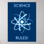 SCIENCE RULES! - unique Poster