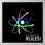 SCIENCE RULES! - unique Poster