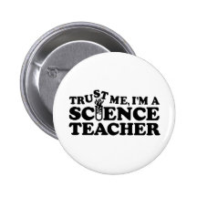 Science Teacher Buttons