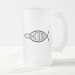 Science Trumps Faith Fish Coffee Mugs