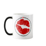 Scientific Definition of Kissing Graphic Lips Art mugs