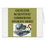 scientific gibberish cards