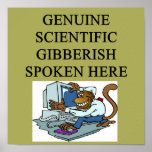 scientific gibberish posters
