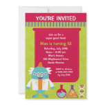 Scientist Birthday Party Invitation