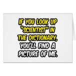Scientist In Dictionary...My Picture cards
