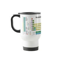 Scientist with beaker and Periodic Table Mug
