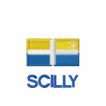 Scilly and Scillonian Cross Sleeve Polo embroidered shirts