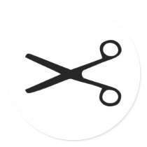 Scissors Sticker