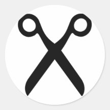 scissors stickers