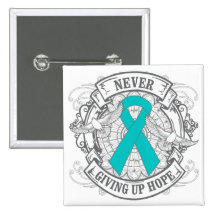 Scleroderma Never Giving Up Hope Buttons