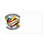 Scleroderma Tattoo Heart Business Card Template