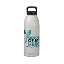 Scleroderma Tribute In Memory of My Hero Water Bottle