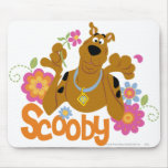 Scooby in Flowers mousepads