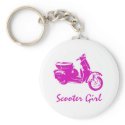 Scooter Girl keychains