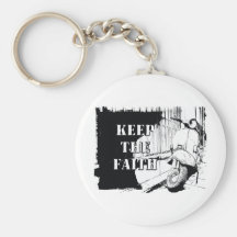 Scooter Keep the Faith Key Chain