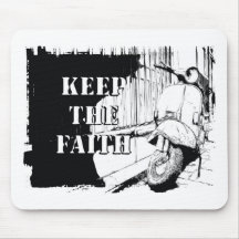 Scooter Keep the Faith Mouse Mats