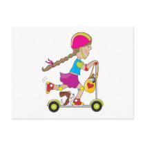 Scooter Kid Postcards