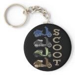 Scooter Quads Keychains