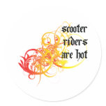 Scooter Riders Are Hot stickers