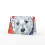 Scooter the Westie Greeting Card