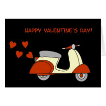 Scooter Valentine Card