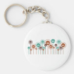 Scooters Daisies Keychains