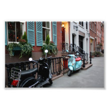 Scooters & Shutters - NYC Art Photo