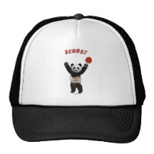 Score Panda Ping Pong Trucker Hats