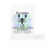 Scorpio About You cards