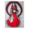 Scorpio Belly Dancer Gothic Moon cards