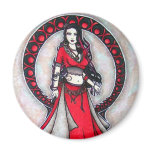 Scorpio Belly Dancer Magnet
