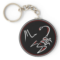 Scorpio - Black Keychains