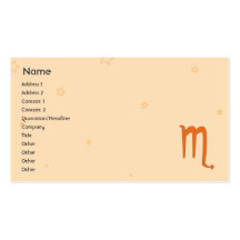 Scorpio - Business Business Card Templates